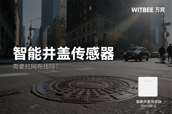 智能井蓋傳感器需要拉網(wǎng)布線嗎?(圖1)